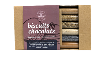 Coffret épices biscuits & chocolats