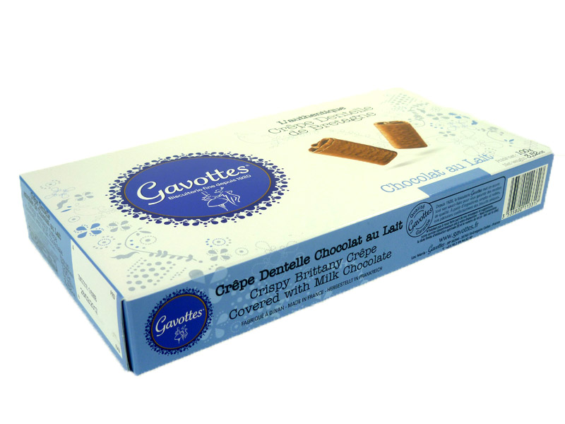 Boîte boutique Crêpes Dentelle Chocolat au Lait 800g - Gavottes