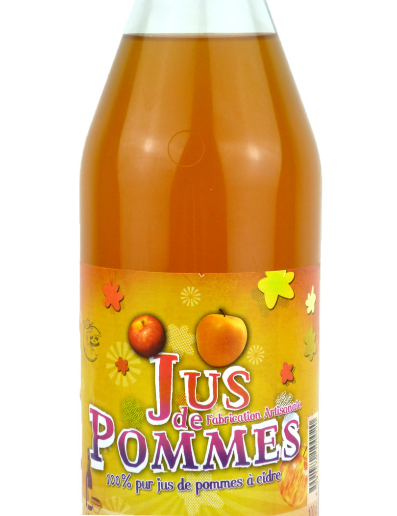 Pur jus de pommes BIO de fabrication artisanale 100% pommes