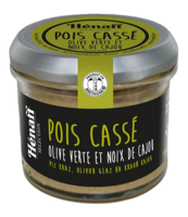 Pois cassés, olive et noix de cajou - Hénaff